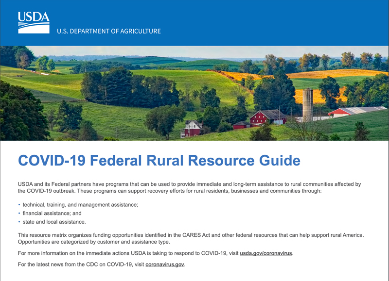 COVID-19 Federal Resource Guide